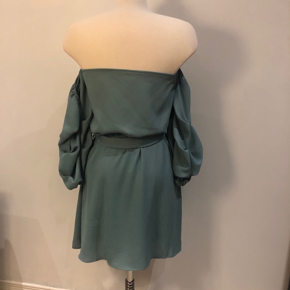 Chiffon Peasant Dress - Picture 3 of 3